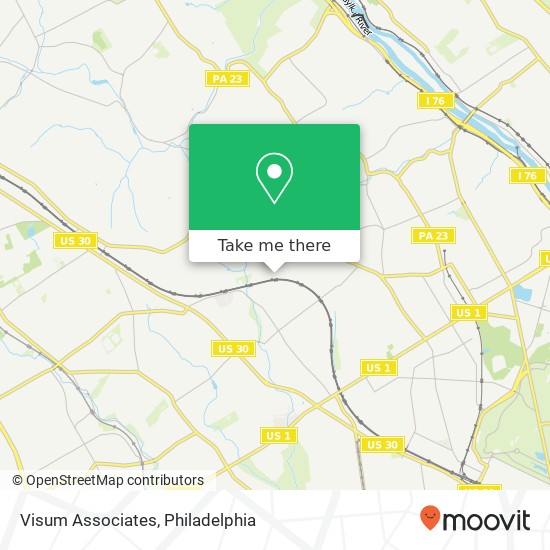 Visum Associates map