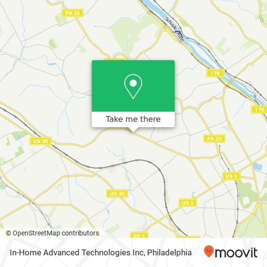 Mapa de In-Home Advanced Technologies Inc