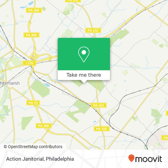 Mapa de Action Janitorial