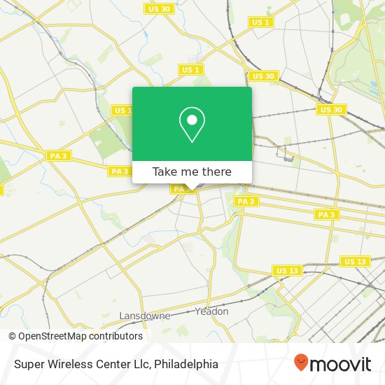 Mapa de Super Wireless Center Llc