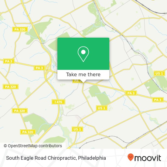 South Eagle Road Chiropractic map