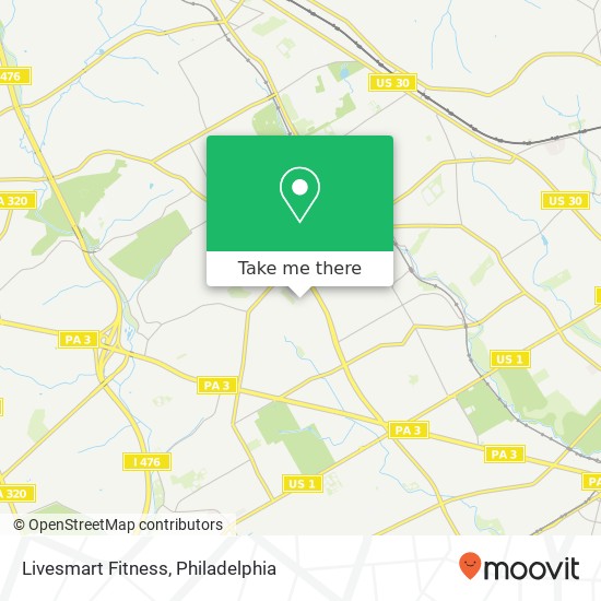 Livesmart Fitness map