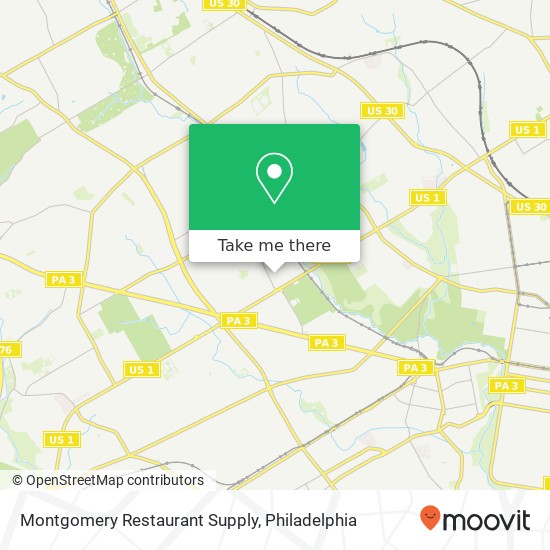 Montgomery Restaurant Supply map