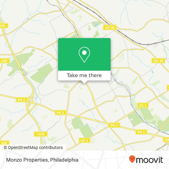 Mapa de Monzo Properties