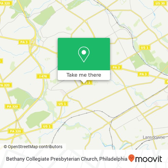 Mapa de Bethany Collegiate Presbyterian Church