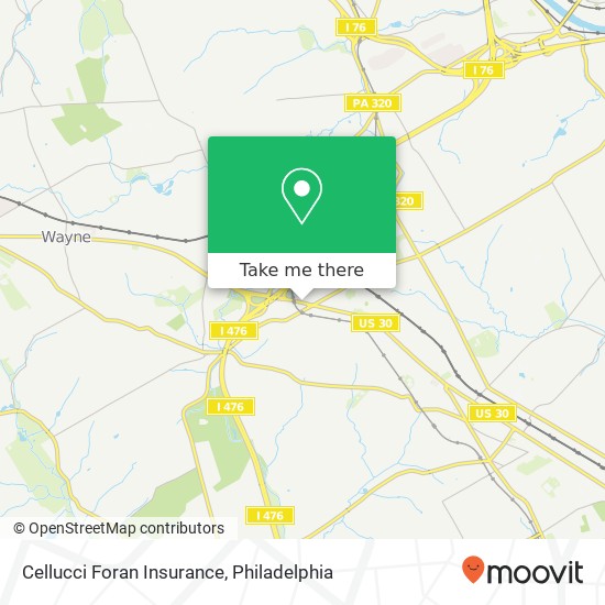 Cellucci Foran Insurance map