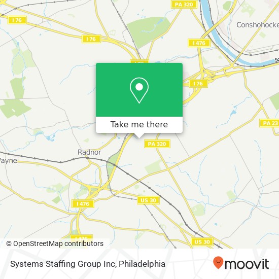 Mapa de Systems Staffing Group Inc