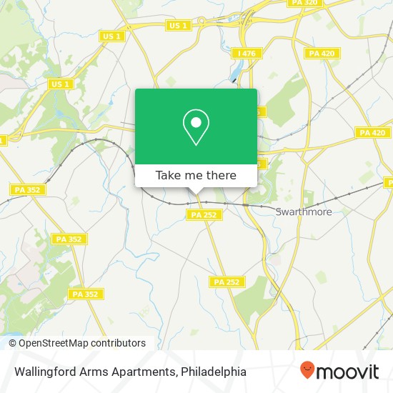 Mapa de Wallingford Arms Apartments