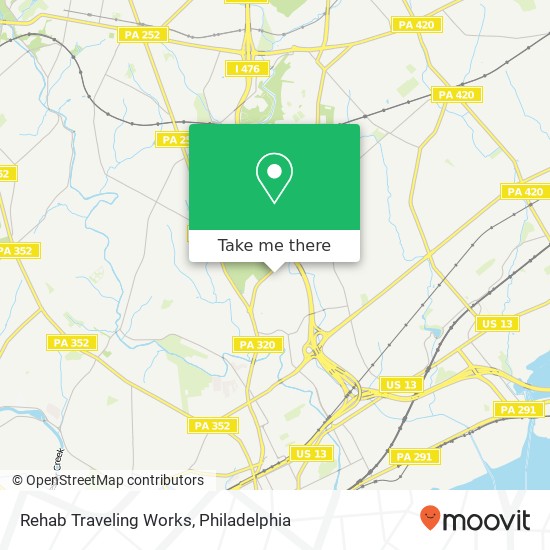 Rehab Traveling Works map