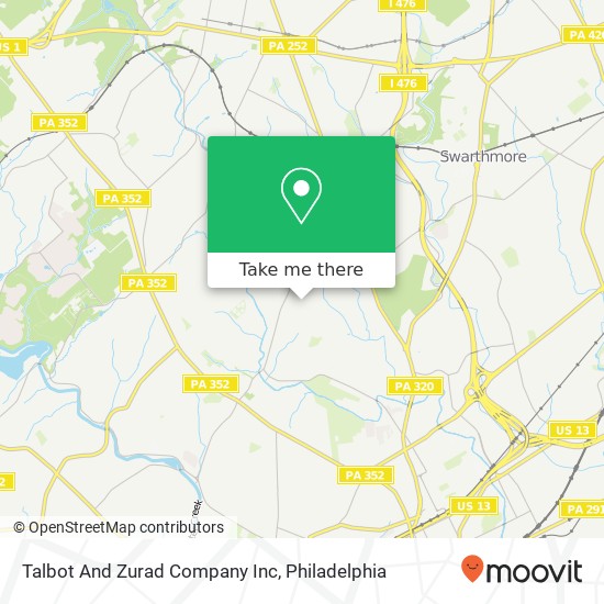 Mapa de Talbot And Zurad Company Inc