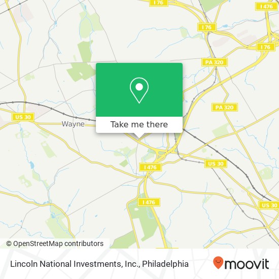Lincoln National Investments, Inc. map