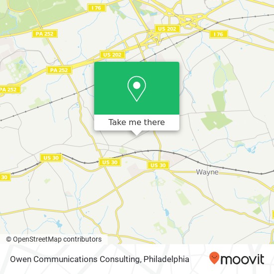 Mapa de Owen Communications Consulting