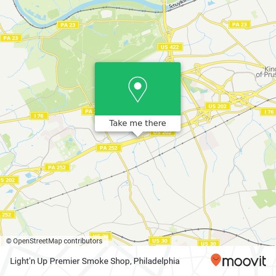 Light'n Up Premier Smoke Shop map