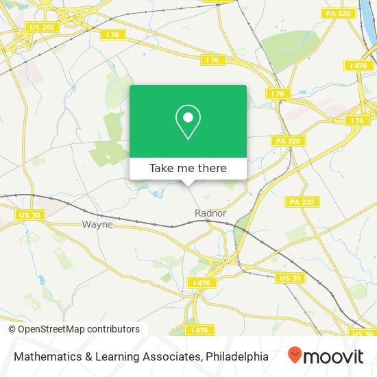 Mathematics & Learning Associates map