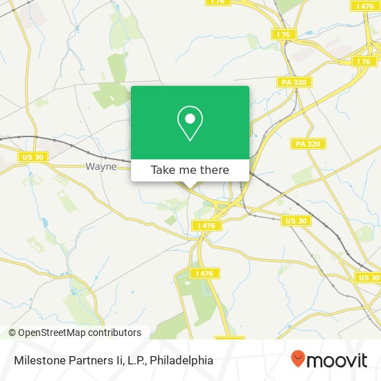 Milestone Partners Ii, L.P. map