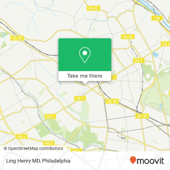 Ling Henry MD map