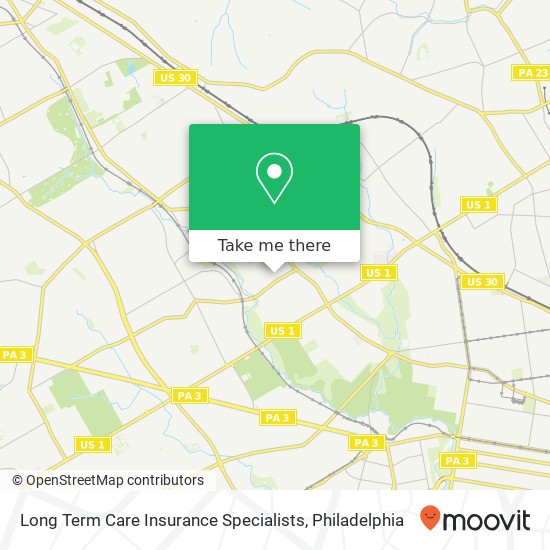 Long Term Care Insurance Specialists map