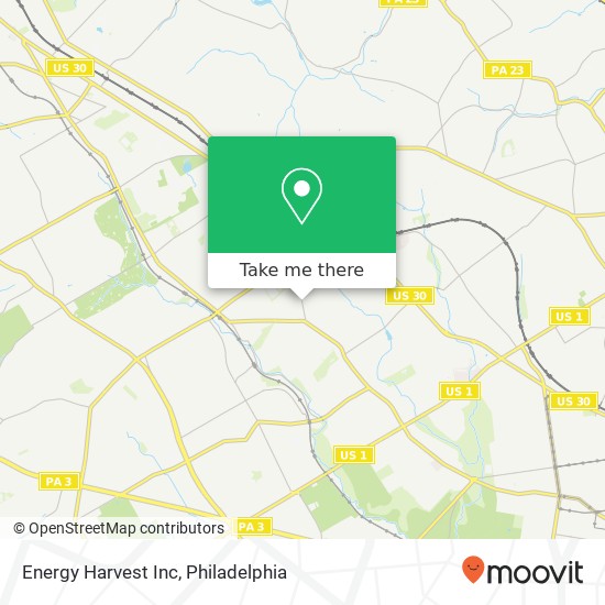 Energy Harvest Inc map