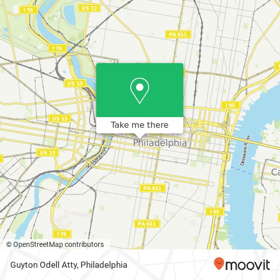 Guyton Odell Atty map