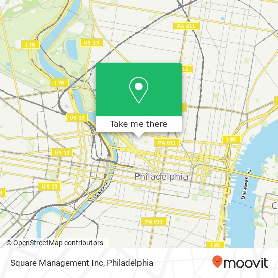 Square Management Inc map