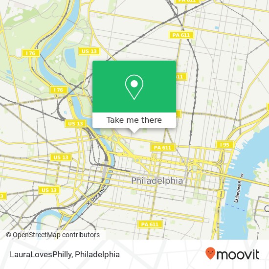 LauraLovesPhilly map