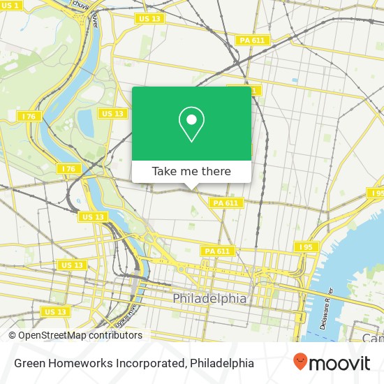 Mapa de Green Homeworks Incorporated