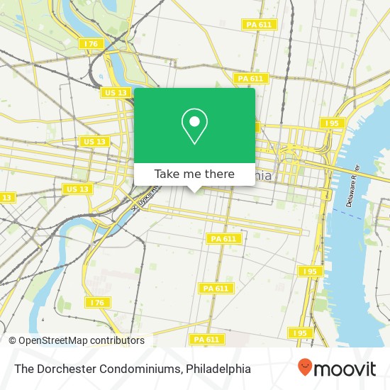 Mapa de The Dorchester Condominiums