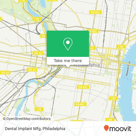 Dental Implant Mfg map