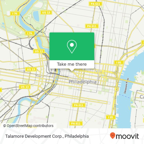 Talamore Development Corp. map
