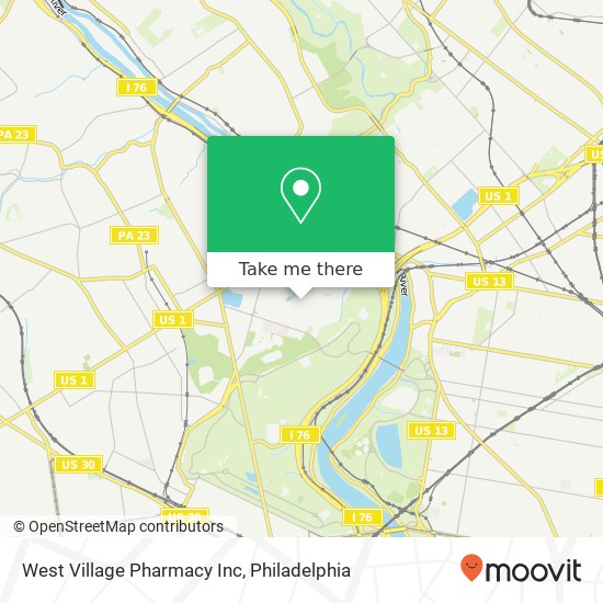 Mapa de West Village Pharmacy Inc