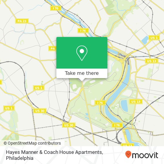 Hayes Manner & Coach House Apartments map