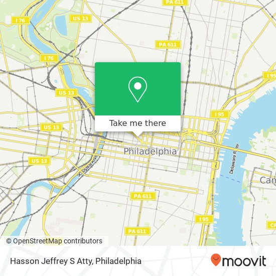 Hasson Jeffrey S Atty map