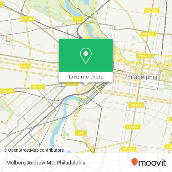 Mulberg Andrew MD map