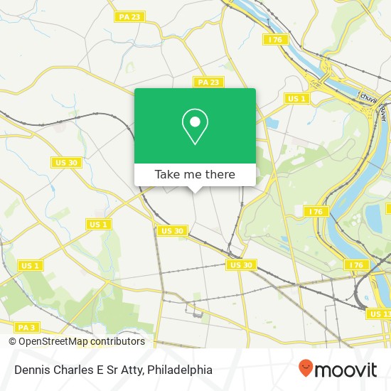 Dennis Charles E Sr Atty map