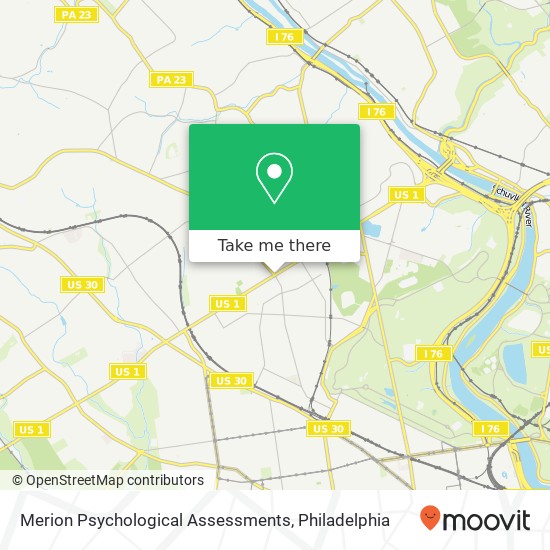 Merion Psychological Assessments map