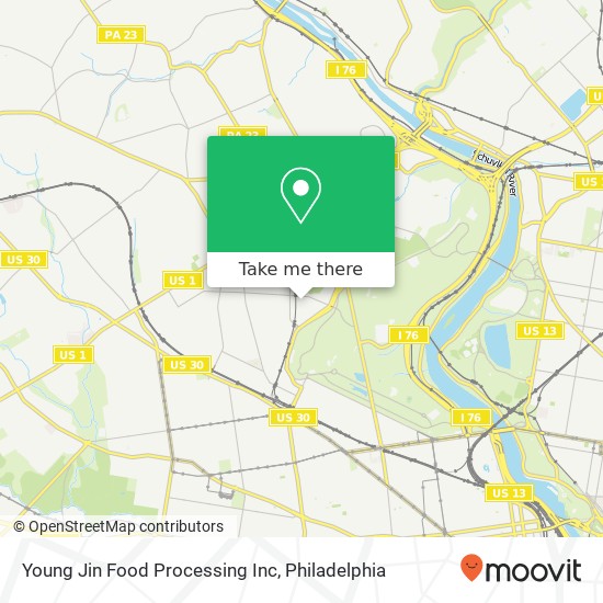 Young Jin Food Processing Inc map
