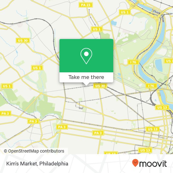 Mapa de Kim's Market