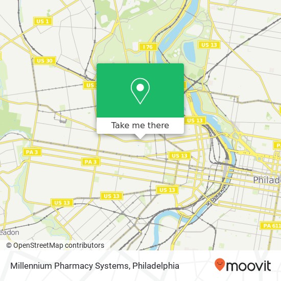 Millennium Pharmacy Systems map