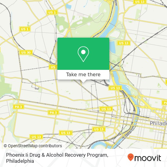 Mapa de Phoenix Ii Drug & Alcohol Recovery Program