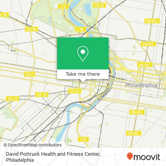 David Pottruck Health and Fitness Center map