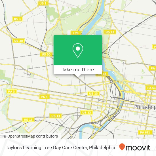 Mapa de Taylor's Learning Tree Day Care Center