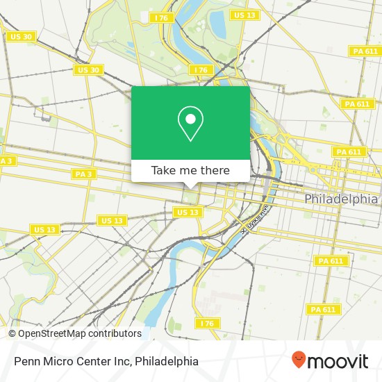 Penn Micro Center Inc map