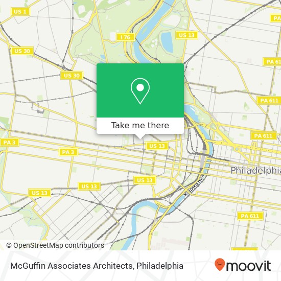 McGuffin Associates Architects map