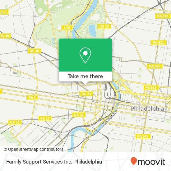 Mapa de Family Support Services Inc