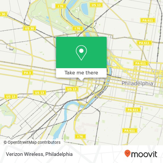 Verizon Wireless map