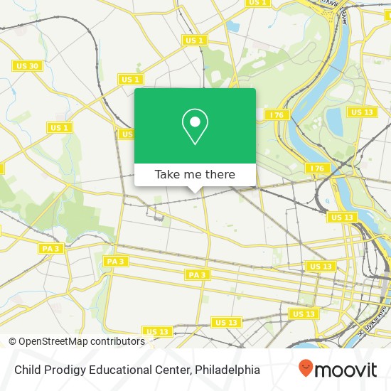 Mapa de Child Prodigy Educational Center