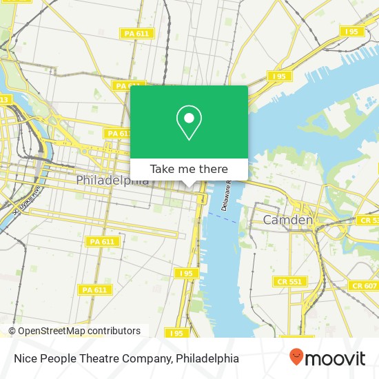 Mapa de Nice People Theatre Company