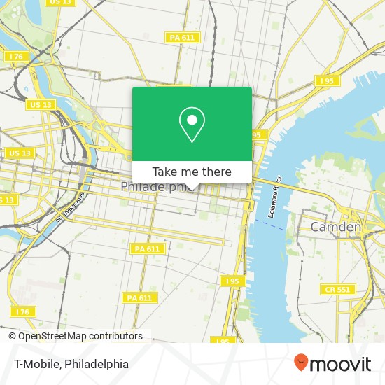 T-Mobile map