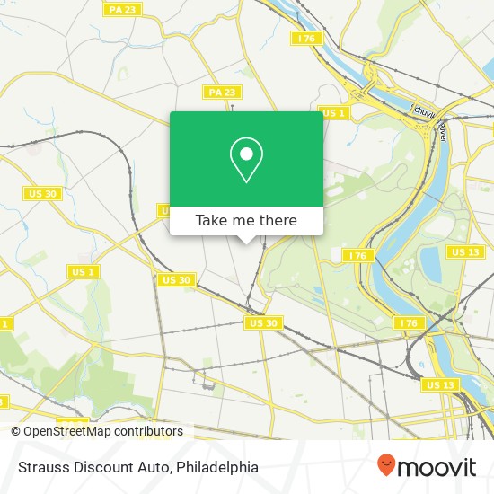 Strauss Discount Auto map