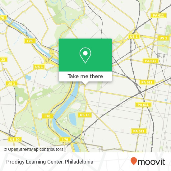 Mapa de Prodigy Learning Center